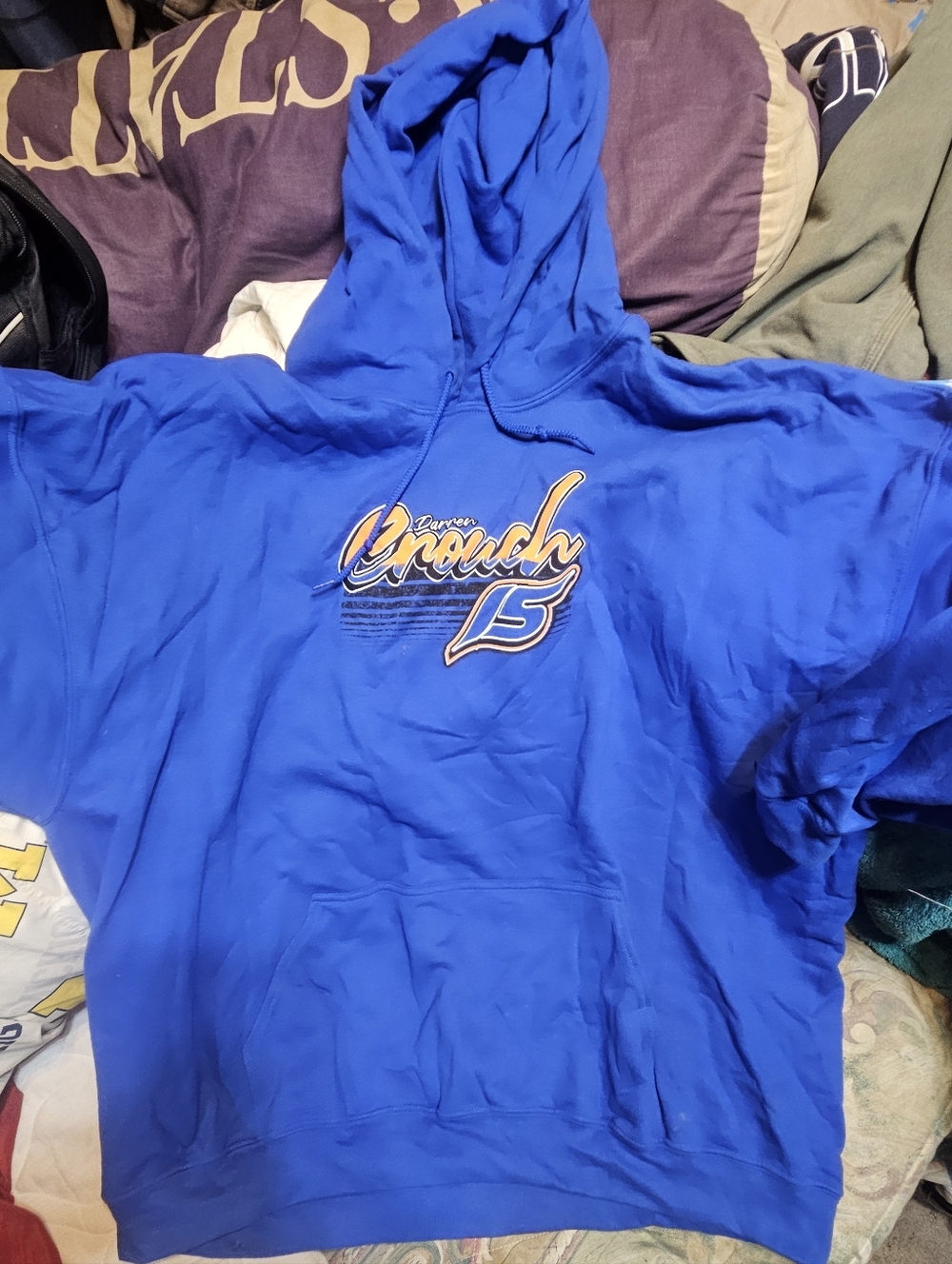 Darin Crouch Racing Team Hoodie. Estate Item